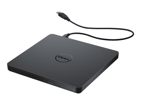 Dell - Platestasjon - DVD±RW - USB 2.0 - ekstern - svart - for Chromebook 3110, 3110 2-in-1; OptiPlex 30XX, 7080; Precision 3260, 7670; Vostro 15 3510