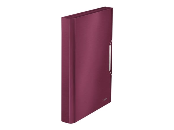 Leitz Kokouskansio Style PP, A4, Polypropeeni (PP), Punainen, 250 arkkia, 80 g/m², 6 taskua