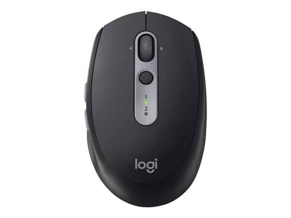 Logitech M590 Multi-Device Silent, Oikeakätinen, Optinen, RF Wireless + Bluetooth, 1000 DPI, Grafiitti