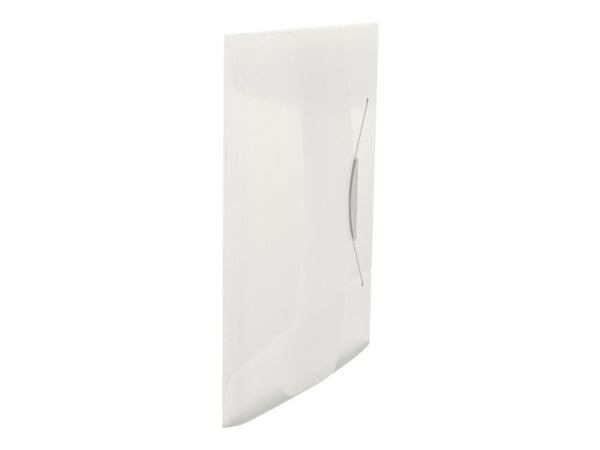 Esselte Vivida - 3-fliksmappe - for A4 (210 x 297 mm) - kapasitet: 150 ark - gjennomskinnelig, livlig hvit