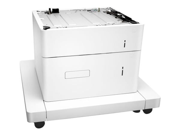 HP Paper Feeder and Stand - Skriversokkel med mediemater - 2550 ark inn 2 skuff(er) - for LaserJet Enterprise MFP M634; LaserJet Enterprise Flow MF...
