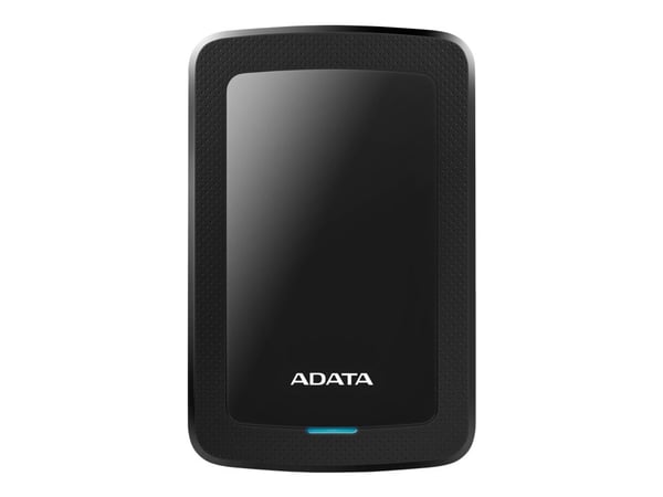 ADATA HV300 - Harddisk - 2 TB - ekstern (bærbar) - USB 3.1 - 256-bit AES - svart