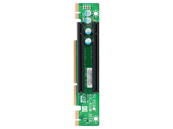Supermicro RSC R1UW-2E16 - Utvidelseskort - for SC113 TQ-600WB; SC819 TQ-R700UB