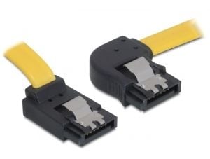 DeLOCK SATA 30cm, 0,3 m, SATA I, Keltainen
