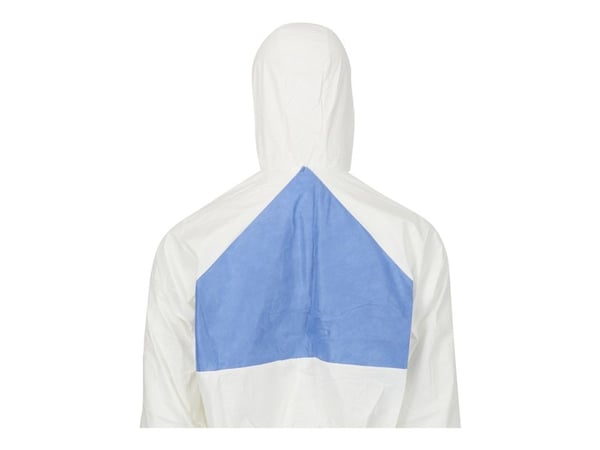 3M 4540+ - Kjeledress - M - SMMMS polypropylen - hvit, blå