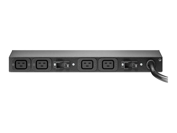 APC Basic Rack PDU AP6032A - Strømfordelerenhet (kan monteres i rack) - AC 200-240 V - inngang: IEC 60309 32A - utgangskontakter: 4 (IEC 60320 C19 ...
