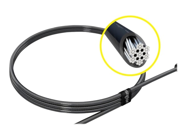 Kensington NanoSaver Keyed Twin - Sikkerhetskabel