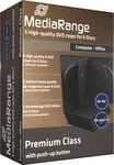 MediaRange Retail pack 6er-DVD-Box - DVD oppbevaringseske - kapasitet: 6 CD/DVD (en pakke 5)