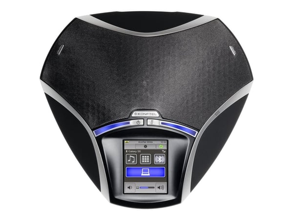 Konftel 55Wx - Bluetooth-konferanseenhet for konferansetelefon - sølv, lakrissvart - for Konftel 55Wx