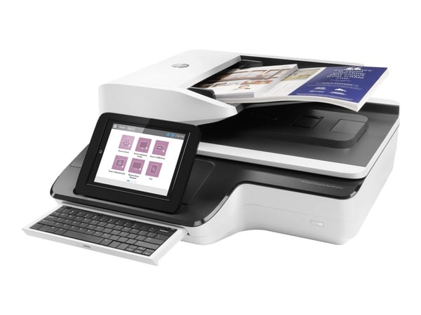 HP ScanJet Enterprise Flow N9120 fn2 - Dokumentskanner - flatvogn: CCD / ADF: CIS - Dupleks - 297 x 864 mm - 600 dpi x 600 dpi - inntil 120 spm (mo...