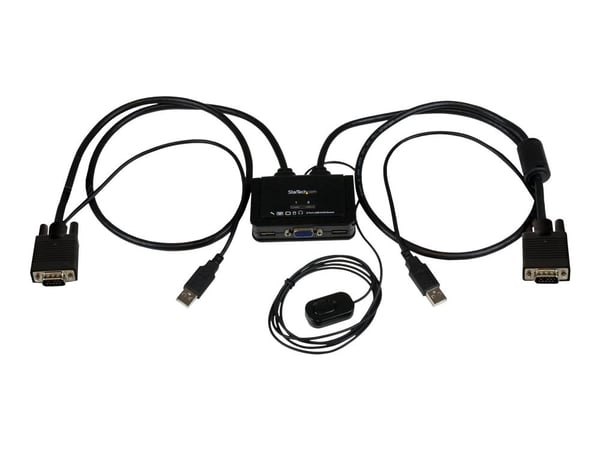 StarTech.com SV211USB, 2048 x 1536 pikseliä, Musta