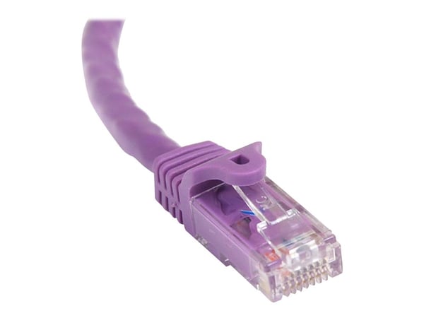 Startech 10m CAT6 Ethernet Cable, 10 Gigabit Snagless RJ45 650MHz 100W PoE Patch Cord, CAT 6 10GbE UTP Network Cable w/Strain Relief, Purple, Wirin...