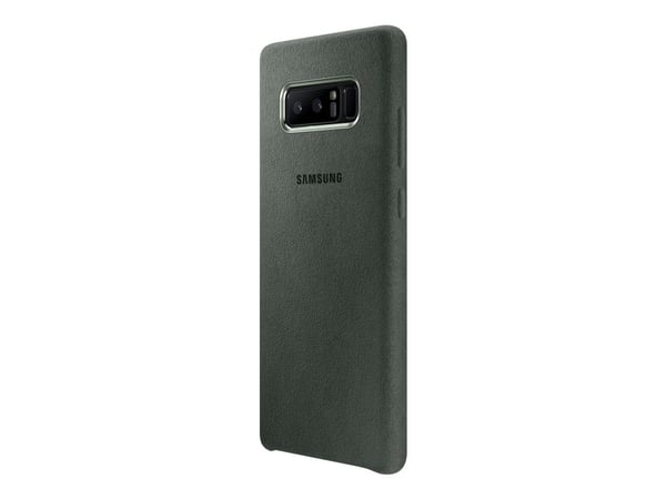 Samsung Alcantara Cover EF-XN950 - Matkapuhelimen takakuori - alcantara - khaki - Galaxy Note8:lle