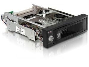 Delock 5.25 Mobile Rack for 3.5 SATA HDD - Bevegelig lagerrack - 3.5"