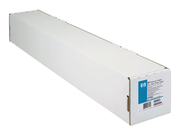HP Premium Instant-dry Satin Photo Paper - Sateng - Rull (106,7 cm x 30,5 m) - 260 g/m² - 1 rull(er) fotopapir - for DesignJet 40XX, 45XX, 5100, HD...
