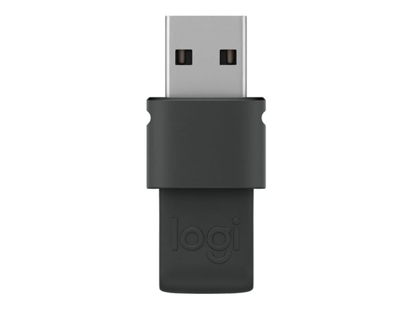 Logitech Spotlight Plus - Presentationsfjärrkontroll - 3 knappar - skiffer