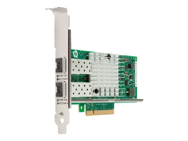 Intel X550-T2 - Nettverksadapter - PCIe 3.0 x4 - 10Gb Ethernet x 2 - for Workstation Z2 G4, Z2 G5, Z2 G8, Z2 G9, Z4 G4, Z6 G4, Z8 G4; ZCentral 4R