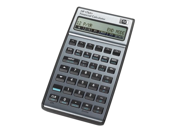HP 17bII+ - Finansiell kalkulator - batteri