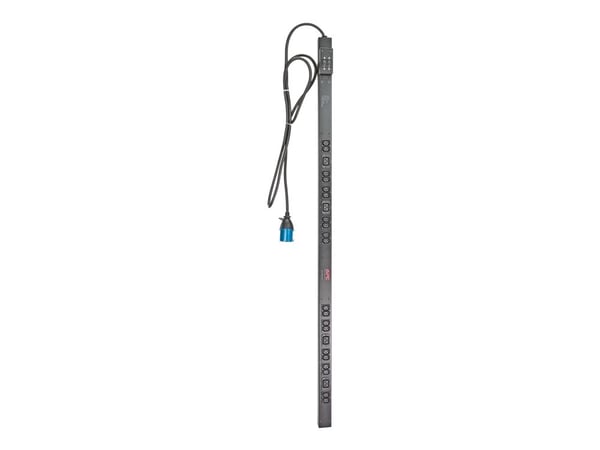 APC Basic Rack PDU Zero U - Strømfordelingslist (kan monteres i rack) - AC 230 V - inngang: IEC 60309 - utgangskontakter: 24 (power IEC 60320 C13, ...