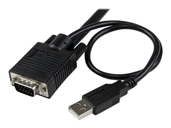 StarTech.com SV211USB, 2048 x 1536 pikseliä, Musta