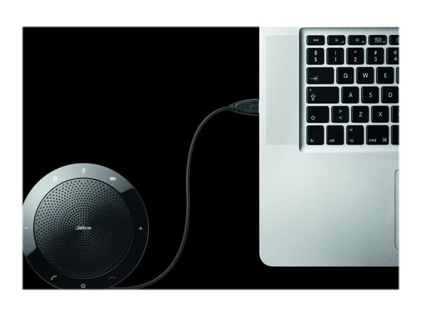 Jabra SPEAK 510 MS - VoIP stasjonær høyttalende telefon - Bluetooth - trådløs - USB - Certified for Skype for Business