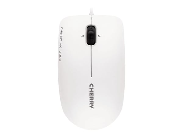 CHERRY MC 1000, Molempikätinen, Optinen, USB A-tyyppi, 1200 DPI, Harmaa