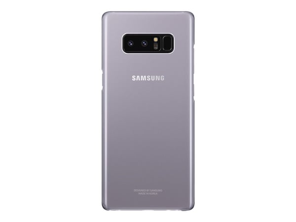 Samsung Clear Cover EF-QN950 - Bagsidecover til mobiltelefon - orkidegrå - for Galaxy Note8