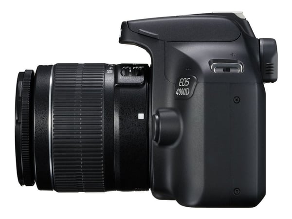 Canon EOS 4000D - Digitalkamera - SLR - 18.0 MP - APS-C - 1080 p / 30 fps - Wi-Fi - svart (Only Body, no lens)