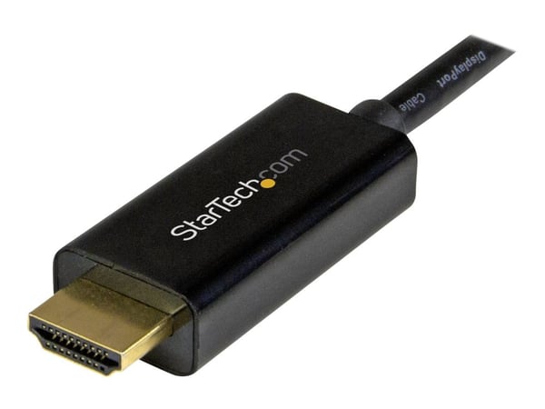 STARTECH.COM MDP2HDMM1MB Mini DisplayPort to HDMI Cable Converter 1m(3ft) Black