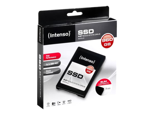 Intenso High - SSD - 960 GB - intern - 2.5" - SATA 6Gb/s