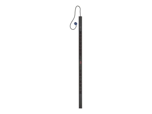 APC Basic Rack-Mount PDU - Strømfordelingslist (kan monteres i rack) - AC 230 V - 3680 watt - inngang: IEC 60309 - utgangskontakter: 24 (power IEC ...