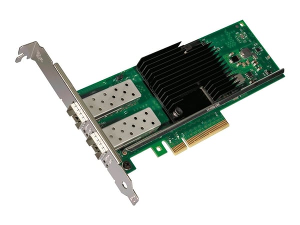 Intel Ethernet Converged Network Adapter X710-DA2 - Nettverksadapter - PCIe 3.0 x8 lav profil - 10 Gigabit SFP+ x 2