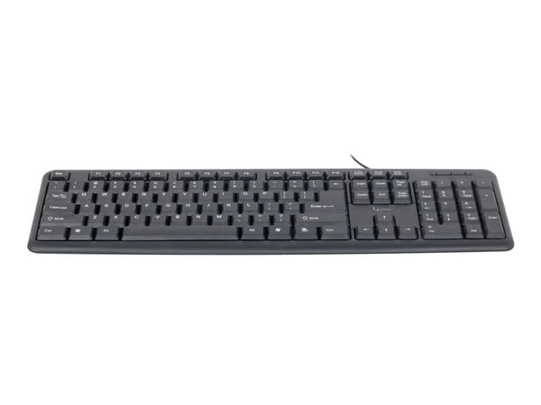 Gembird KB-U-103 - Tastatur - USB - USA - svart