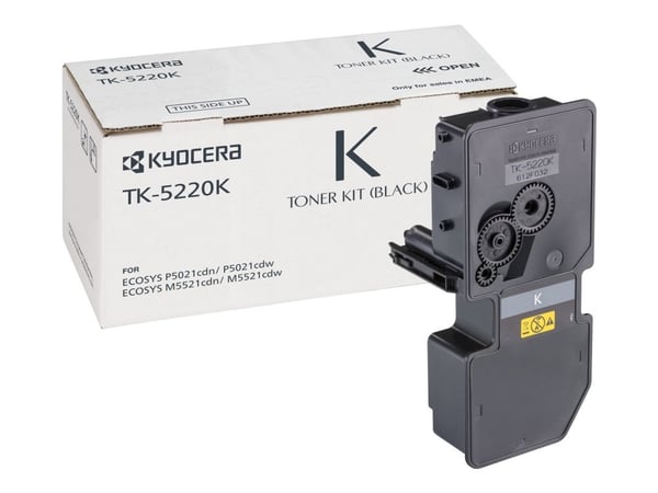 KYOCERA TK-5220K, 1200 sivua, Musta, 1 kpl