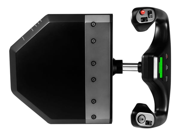 Logitech Flight Yoke System - Åk og gasspedal - kablet - for PC