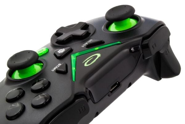 Esperanza Major - Håndkonsoll - 12 knapper - trådløs - Bluetooth - svart - for PC, Sony PlayStation 3, Microsoft Xbox One