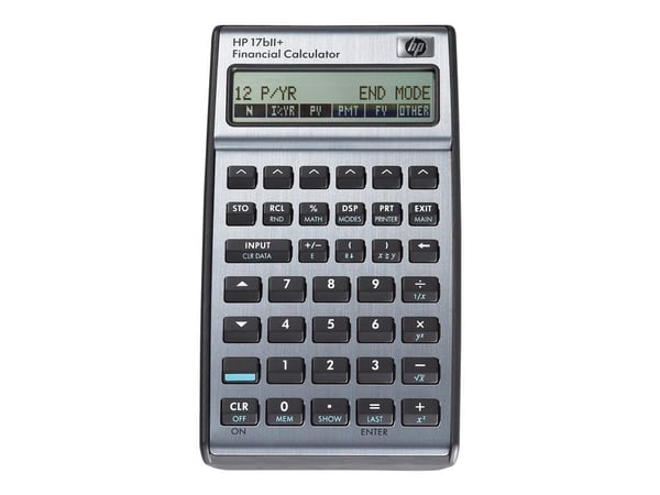 HP 17bII+ - Finansiell kalkulator - batteri