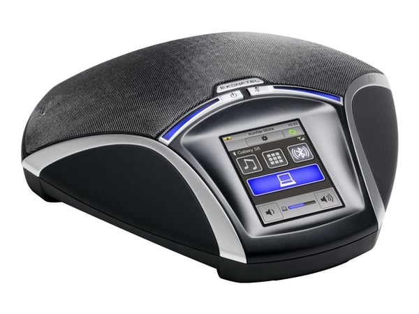 Konftel 55Wx - Bluetooth-konferanseenhet for konferansetelefon - sølv, lakrissvart - for Konftel 55Wx