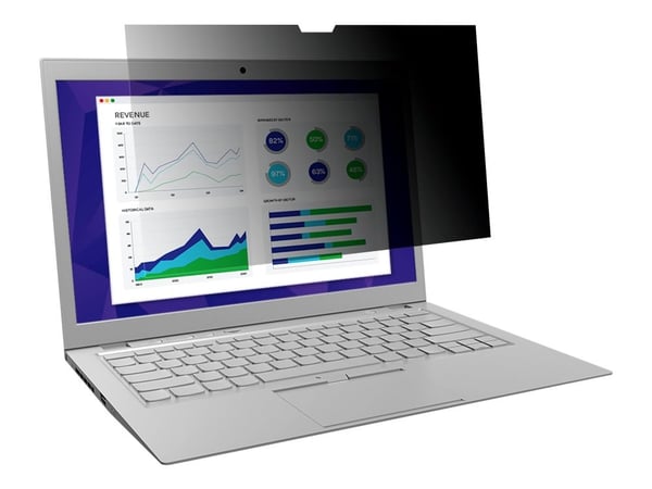 3M personvernfilter - Notebookpersonvernsfilter - 15.6" - svart