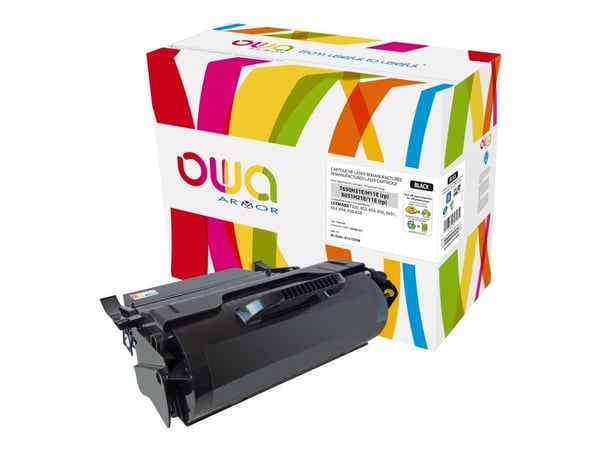 OWA - Sort - kompatibel - Genprodusent - tonerpatron (alternativ til: Lexmark T650H21E) - for Lexmark T650dn, T650dtn, T650n, T652dn, T652dtn, T652...
