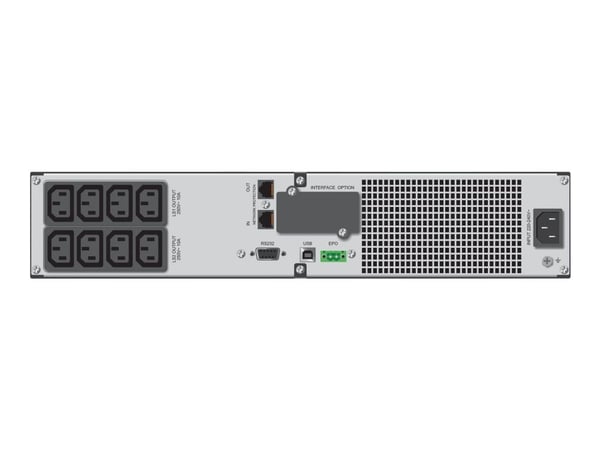 PowerWalker VI 1000RT LCD - UPS - AC 220/230/240 V - 900 watt - 1000 VA - 7 Ah - RS-232, USB - utgangskontakter: 8 - 2U - 19" - svart