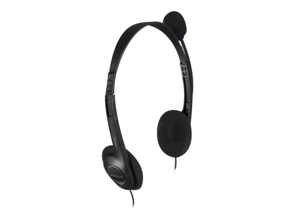 SPEEDLINK ACCORDO - Hodesett - on-ear - kablet - svart