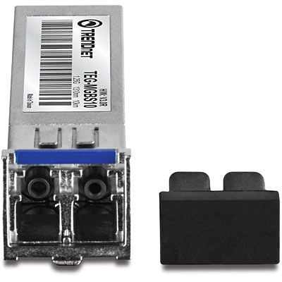 TRENDnet TEG MGBS40D3 - SFP (mini-GBIC) transceivermodul - 1GbE - 1000Base-LX - LC - opp til 40 km - 1310 (TX) / 1550 (RX) nm - TAA-samsvar