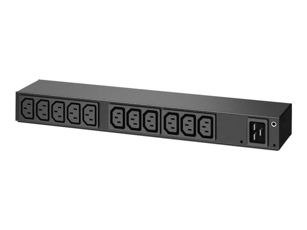 APC Basic Rack PDU AP6020A - Strømfordelerenhet (kan monteres i rack) - AC 100-240 V - inngang: IEC 60320 C20 - utgangskontakter: 13 (power IEC 603... APC Basic Rack PDU AP6020A - Strømfordelerenhet (kan monteres i rack) - AC 100-240 V - inngang: IEC 60320 C20 - utgangskontakter: 13 (power IEC 603...
