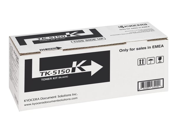 Kyocera TK 5150K - Svart - original - tonersats - för ECOSYS M6035cidn, M6035cidn/KL3, M6535cidn, M6535cidn/KL3, P6035cdn, P6035cdn/KL3