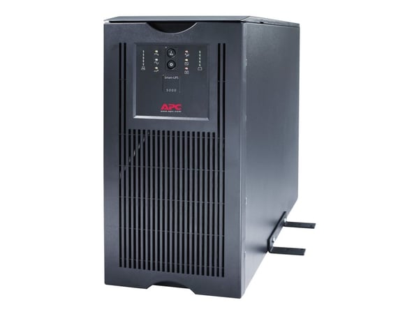 APC Smart-UPS - UPS - AC 230 V - 4 kW - 5000 VA - Ethernet 10/100, RS-232 - utgangskontakter: 10 - 5U - svart - for P/N: AR3105W, AR3140G, AR3155W,...