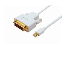 Microconnect MDPDVI2, 2 m, DVI-D, Mini DisplayPort, Uros, Uros, Kulta