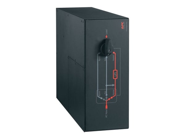APC Service Bypass Panel - Bypass-omskifter (rackversion) - AC 230 V - output-stikforbindelser: 10 - sort - for Smart-UPS RT 10000VA