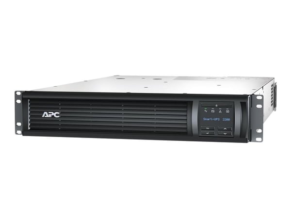 APC Smart-UPS 2200VA LCD RM - UPS (kan monteres i rack) - AC 230 V - 1980 watt - 2200 VA - Ethernet, RS-232, USB - utgangskontakter: 9 - 2U - med A...