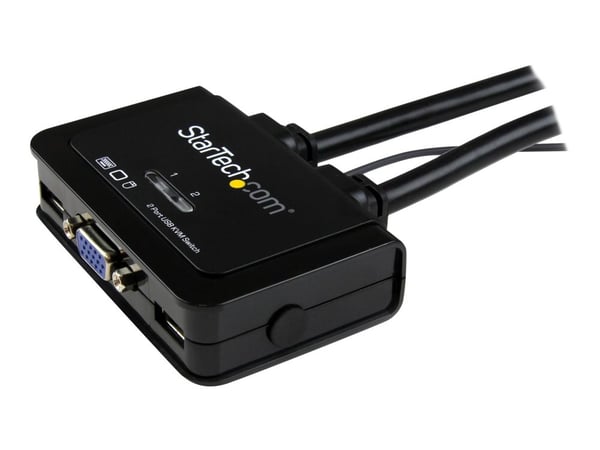 StarTech.com SV211USB, 2048 x 1536 pikseliä, Musta